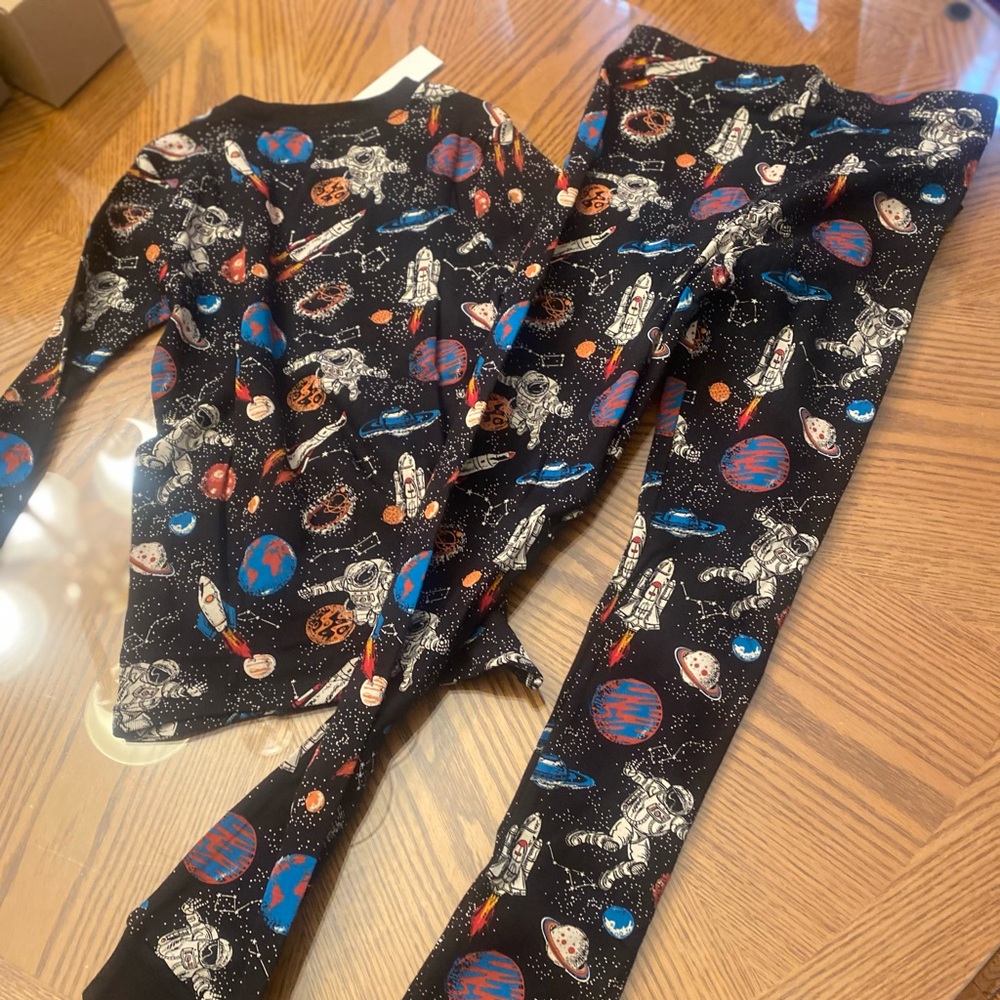 Astronaut Adventure Kids Pajama Set - Picture 4 of 6
